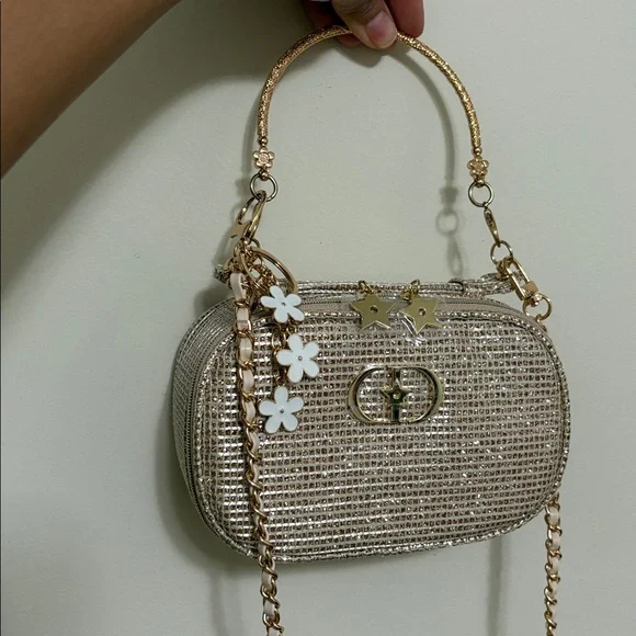 DIOR gold Pouch - Picture 1 of 14